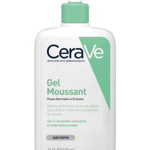 CERAVE GEL MOUSSANT NETTOYANT PEAUX NORMALES A GRASSES 473ML