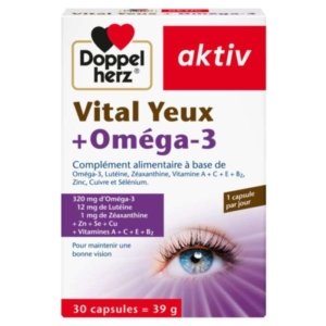 DOPPEL HERZ VITAL YEUX + OMEGA 3 B30 COMP