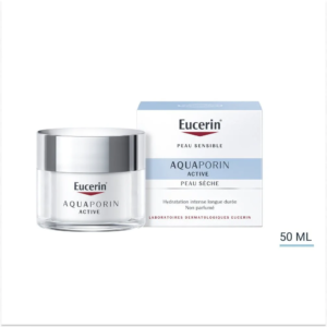 EUCERIN AQUAPORIN ACTIVE HYDRATATION INTENSE LONGUE DUREE PEAU SECHE 50ML