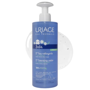 URIAGE BEBE 1ERE EAU NETTOYANTE SANS RINCAGE POMPE 500ML