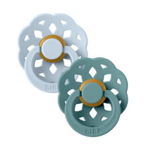 BIBS PACIFIER BOHEME BABY BLUE ISLAND SEA SIZE 2 B2