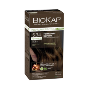 BIOKAP NUTRICOLOR DELICATO N5.34 CHATAIN MIEL CLAIR RAPID 10 MINUTES 135ML