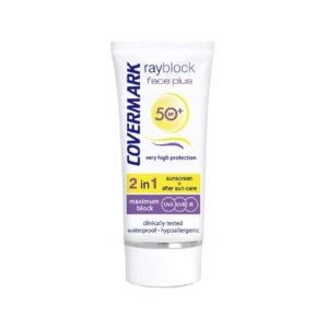 COVERMARK RAYBLOCK FACE PLUS CREME ECRAN SPF50+ 2EN1 TEINTE 50ML