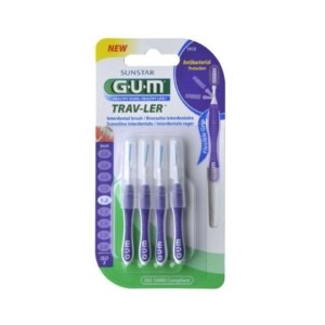 GUM TRAV-LER BROSSETTES ANTI BACTERIAL 1.2