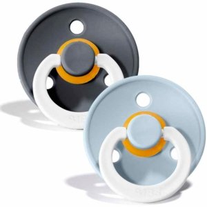 BIBS SUCETTES IRON GLOW BABY BLUE GLOW SIZE 2 B2