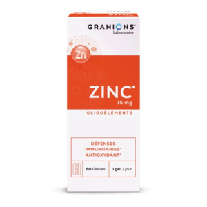 GRANIONS ZINC B60 GELULES